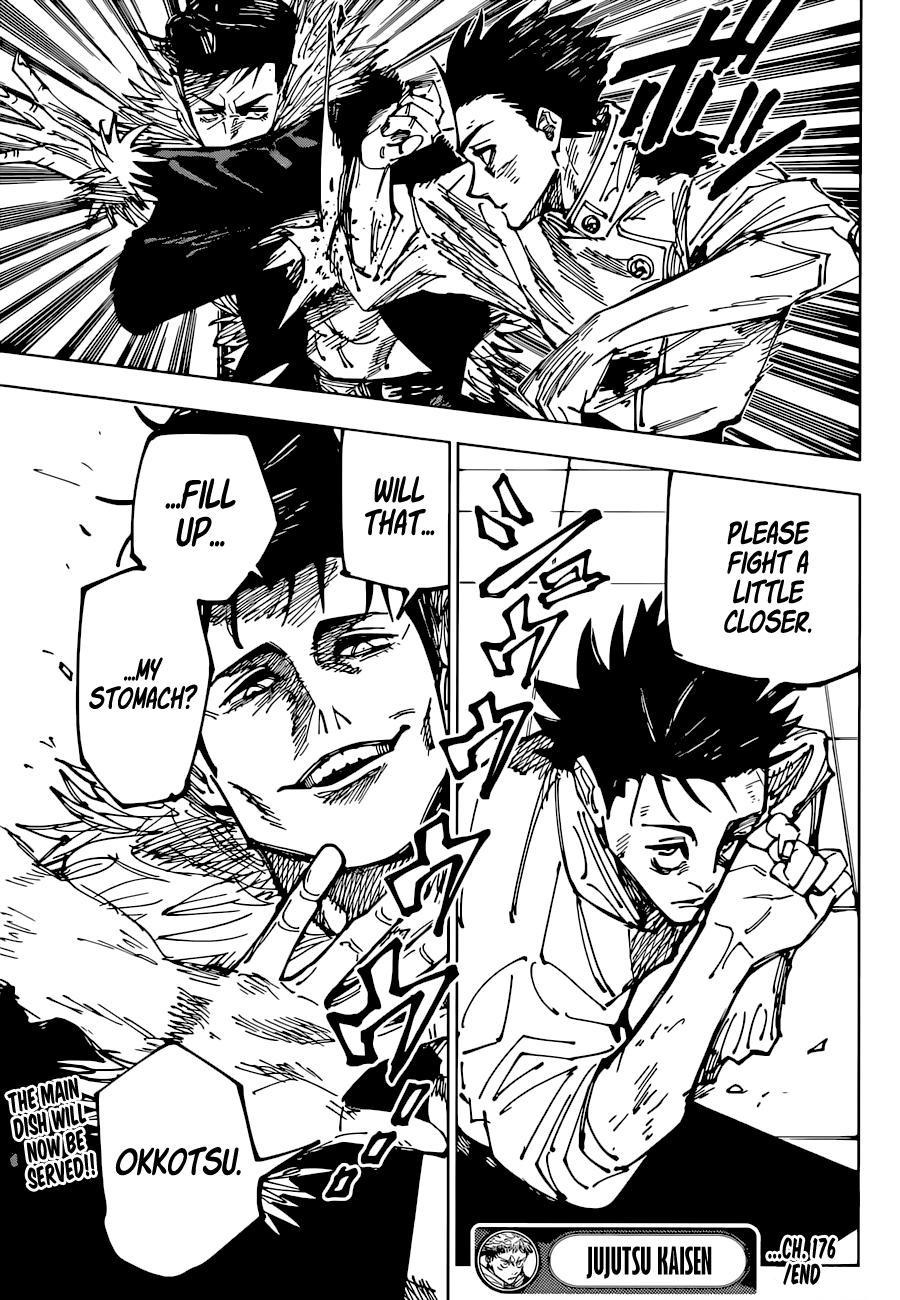JuJutsu Kaisen Manga Chapter 176