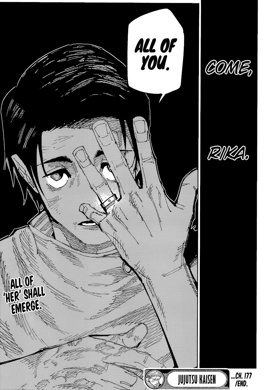 JuJutsu Kaisen Manga Chapter 177