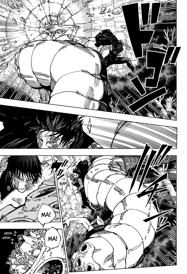 JuJutsu Kaisen Manga Chapter 191