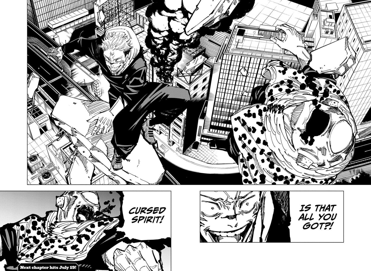JuJutsu Kaisen Manga Chapter 114
