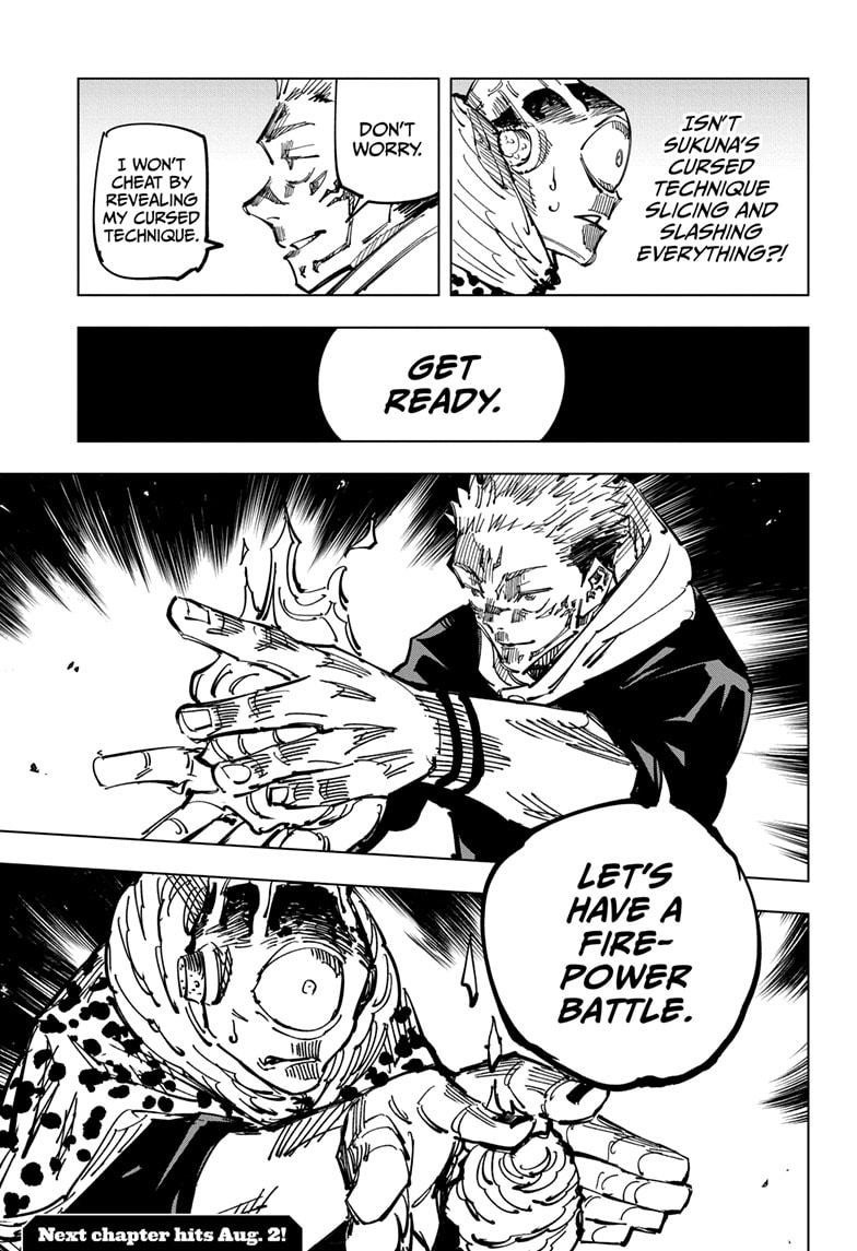 JuJutsu Kaisen Manga Chapter 115