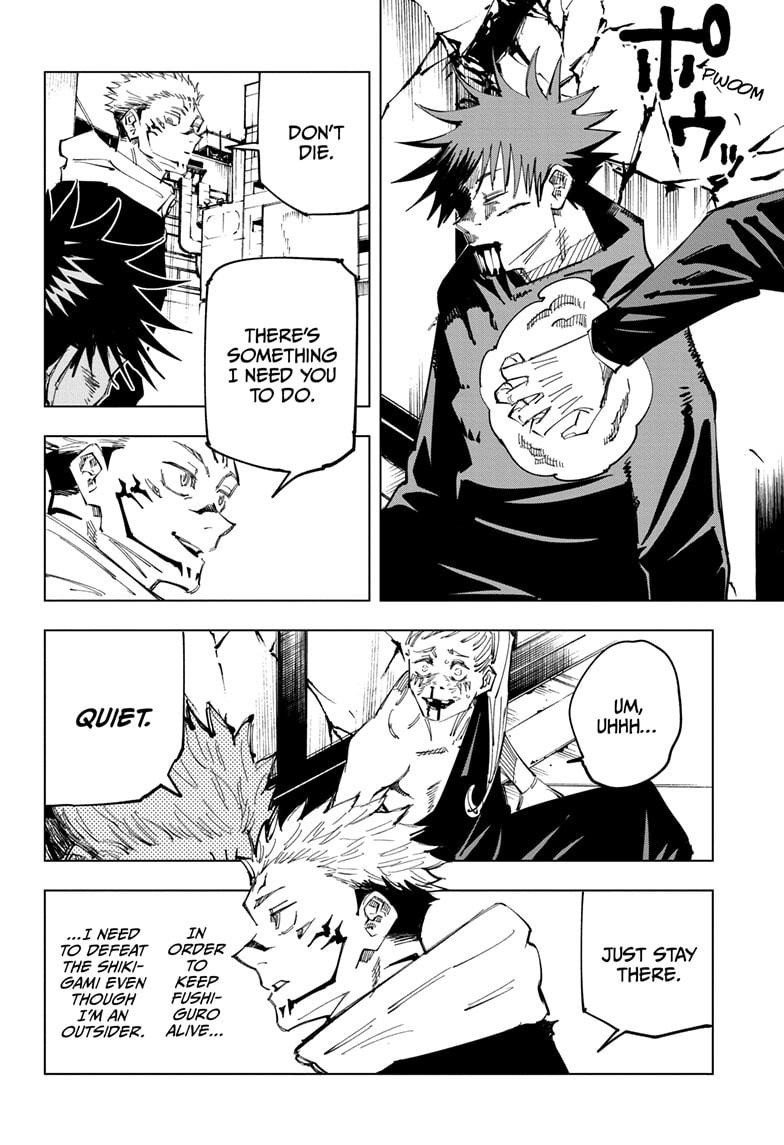 JuJutsu Kaisen Manga Chapter 117