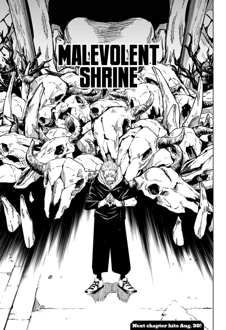 JuJutsu Kaisen Manga Chapter 118
