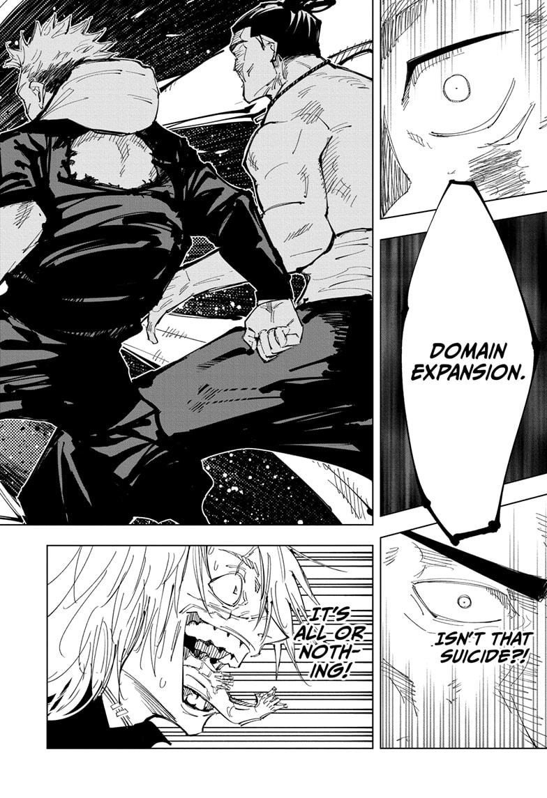 JuJutsu Kaisen Manga Chapter 129