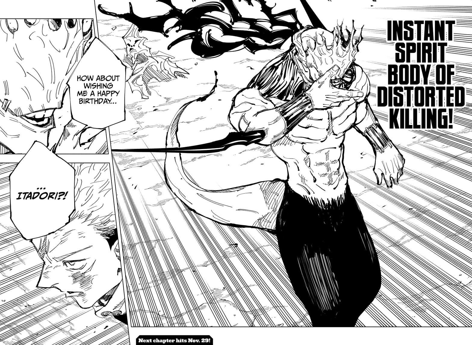JuJutsu Kaisen Manga Chapter 130