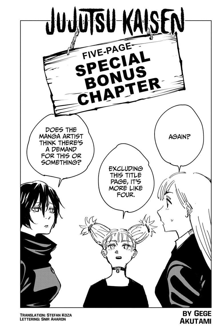 JuJutsu Kaisen Manga Chapter 132