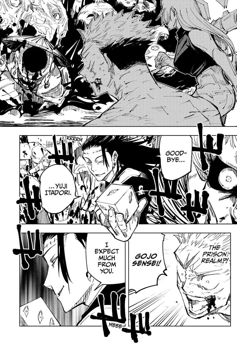 JuJutsu Kaisen Manga Chapter 136