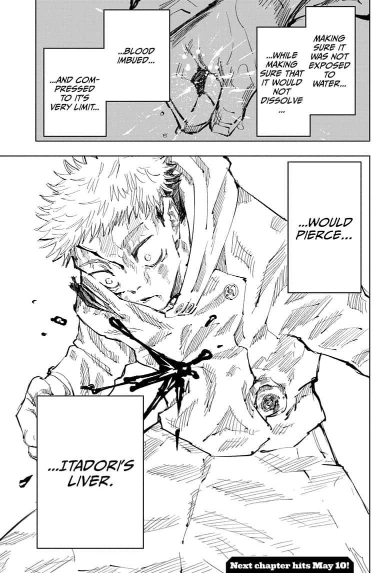 JuJutsu Kaisen Manga Chapter 104