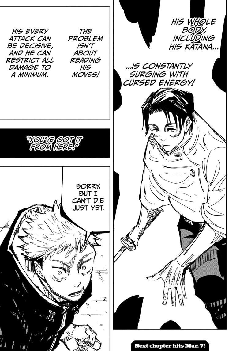 JuJutsu Kaisen Manga Chapter 140