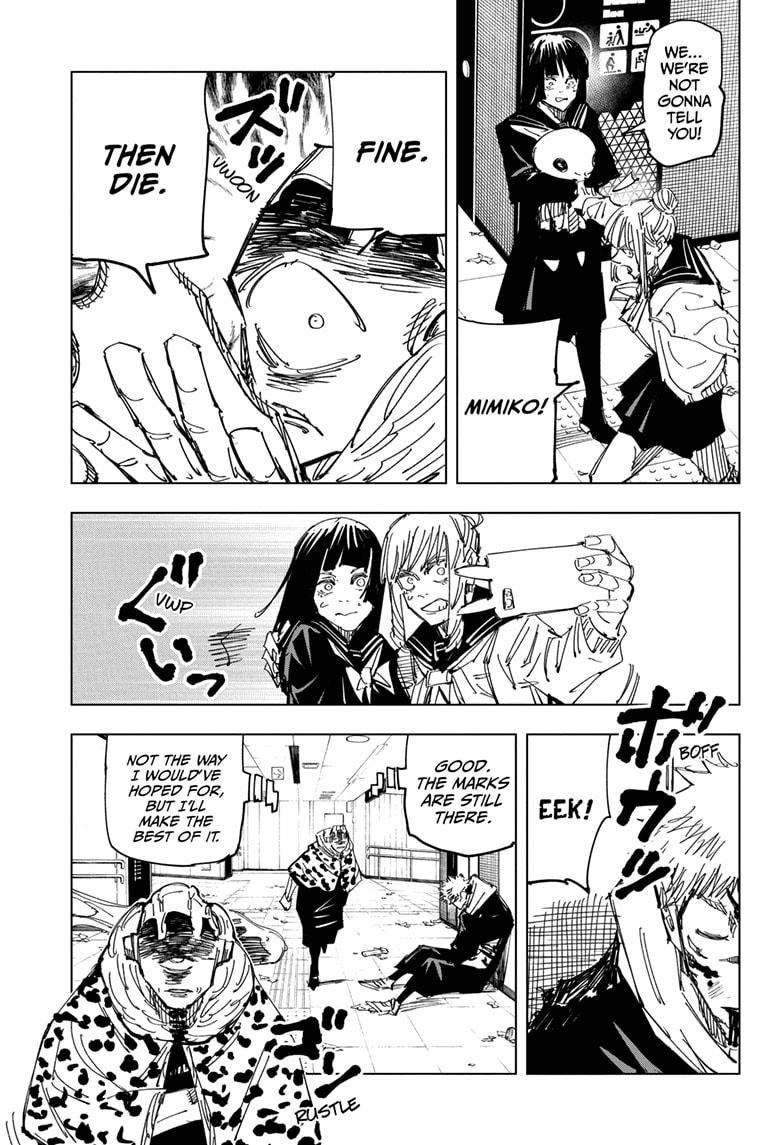 JuJutsu Kaisen Manga Chapter 111