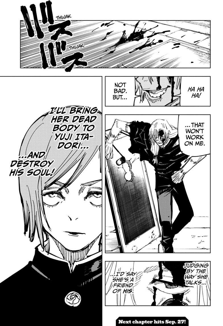 JuJutsu Kaisen Manga Chapter 122