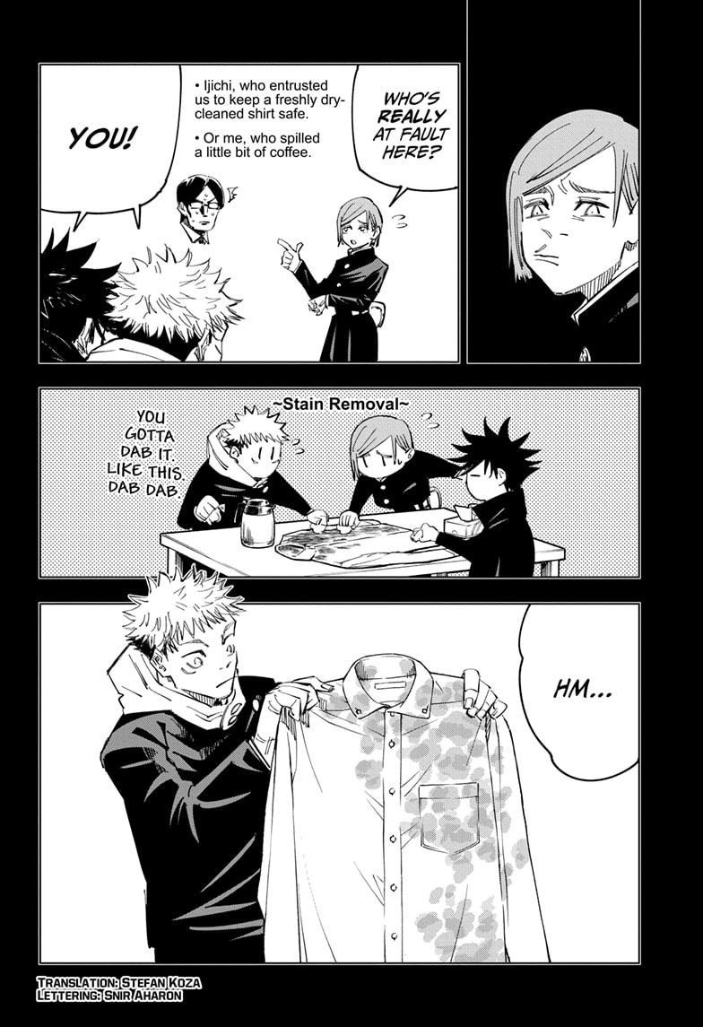 JuJutsu Kaisen Manga Chapter 126