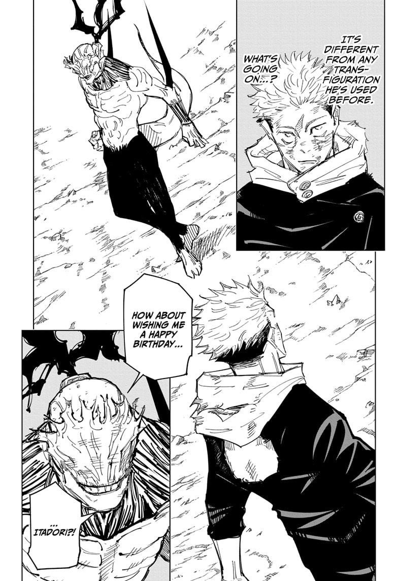 JuJutsu Kaisen Manga Chapter 131