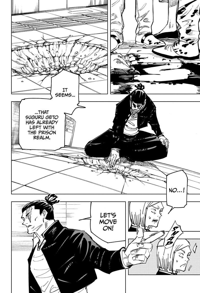 JuJutsu Kaisen Manga Chapter 133