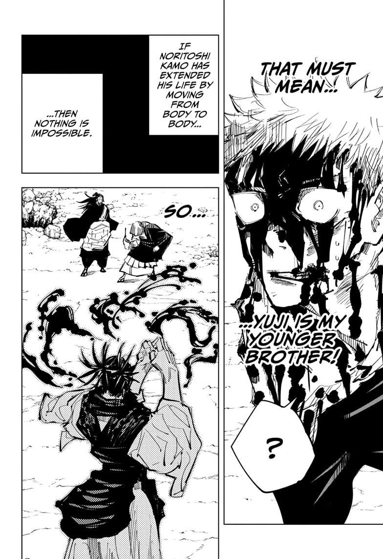 JuJutsu Kaisen Manga Chapter 135