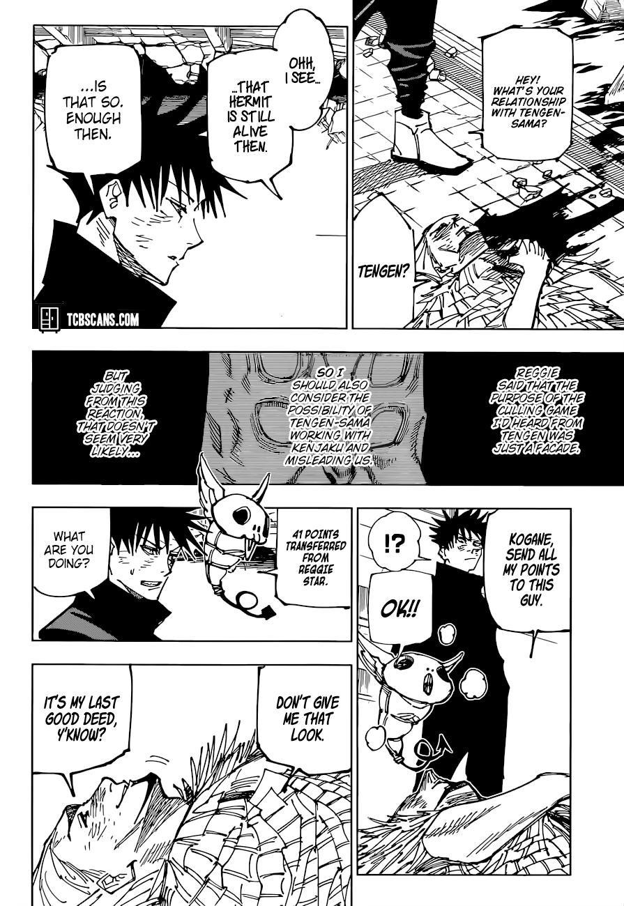 JuJutsu Kaisen Manga Chapter 173