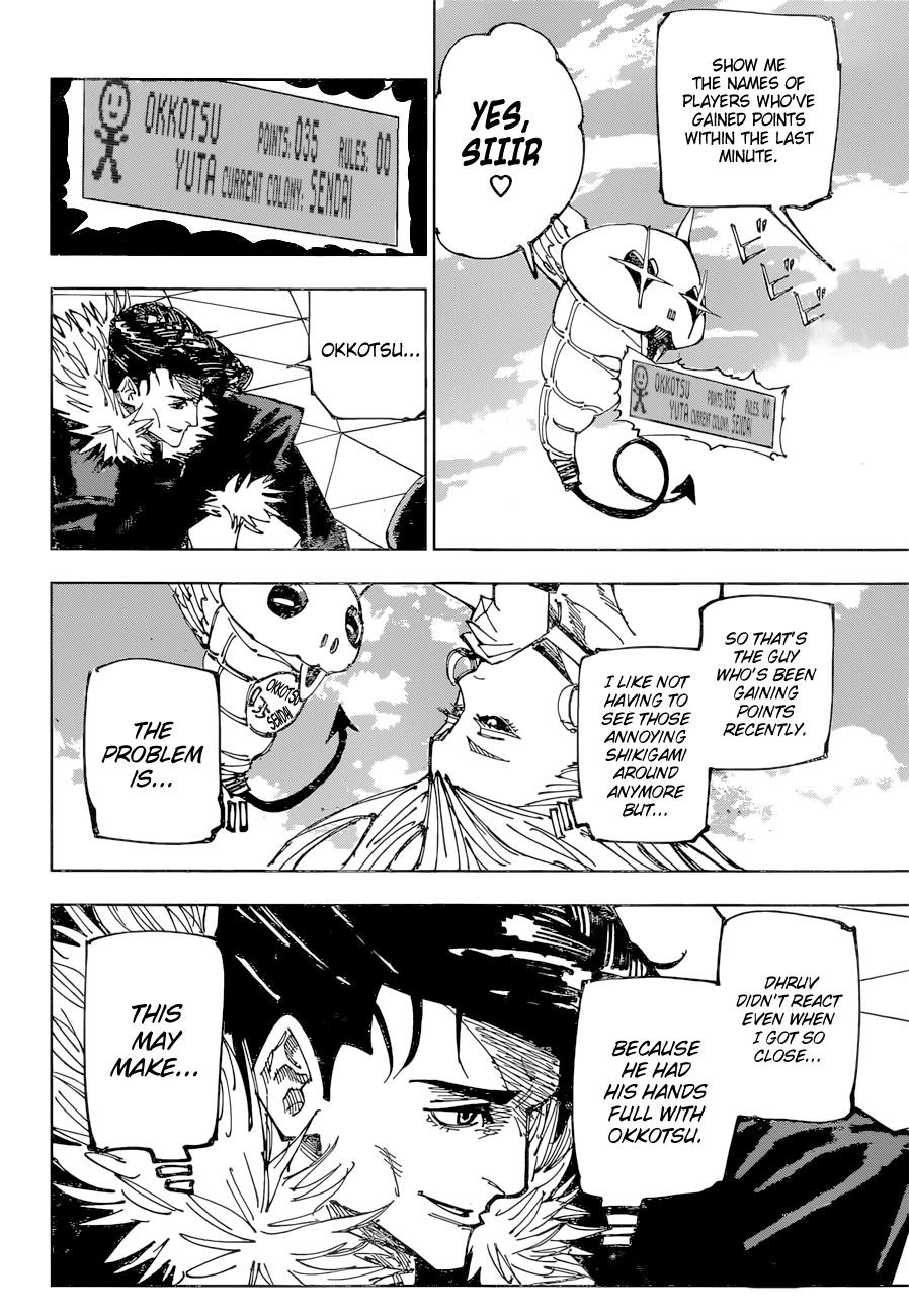 JuJutsu Kaisen Manga Chapter 174