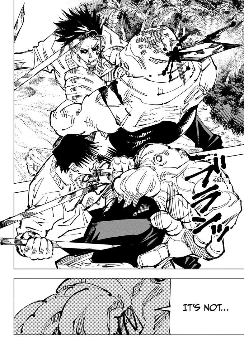 JuJutsu Kaisen Manga Chapter 111