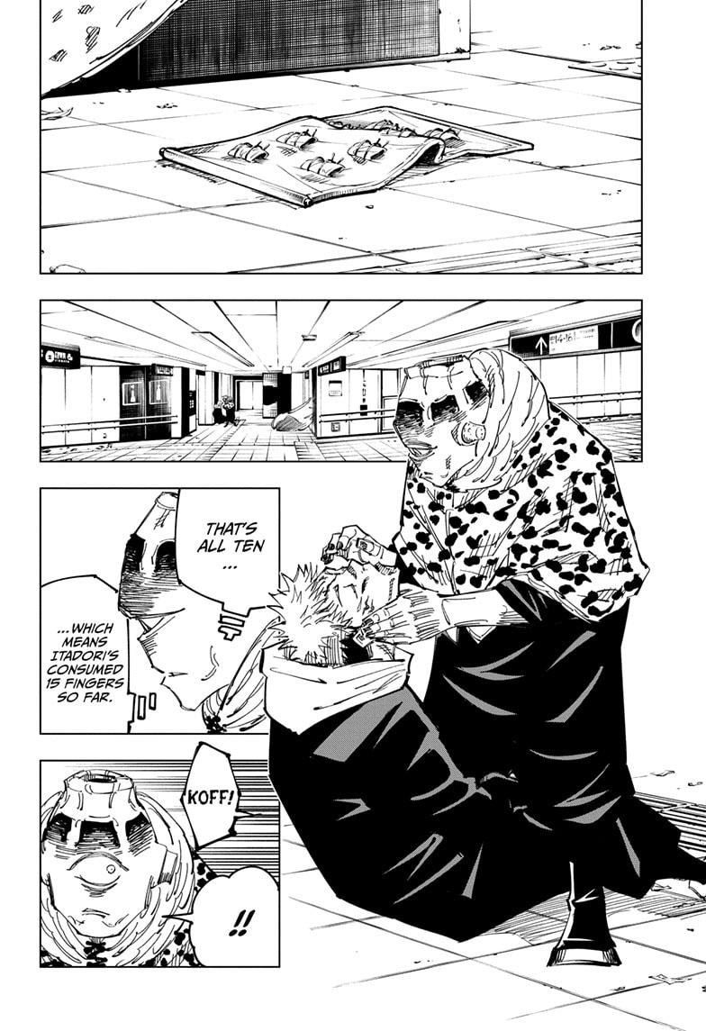 JuJutsu Kaisen Manga Chapter 112