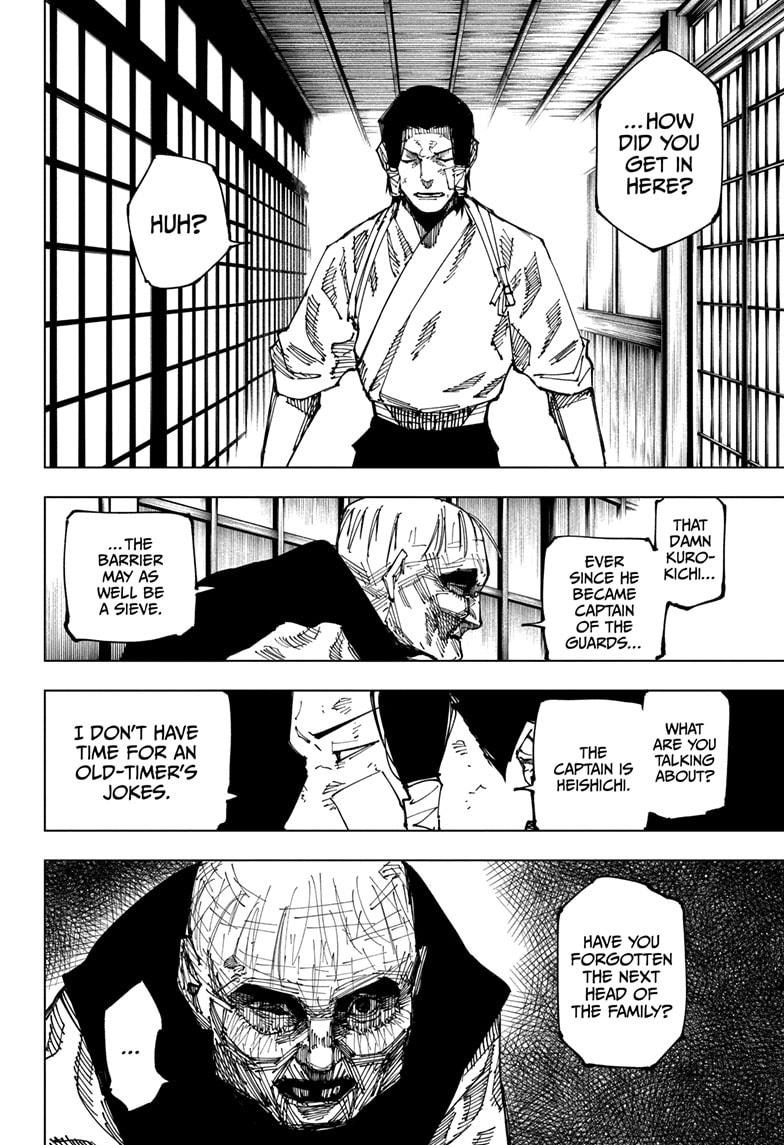 JuJutsu Kaisen Manga Chapter 191