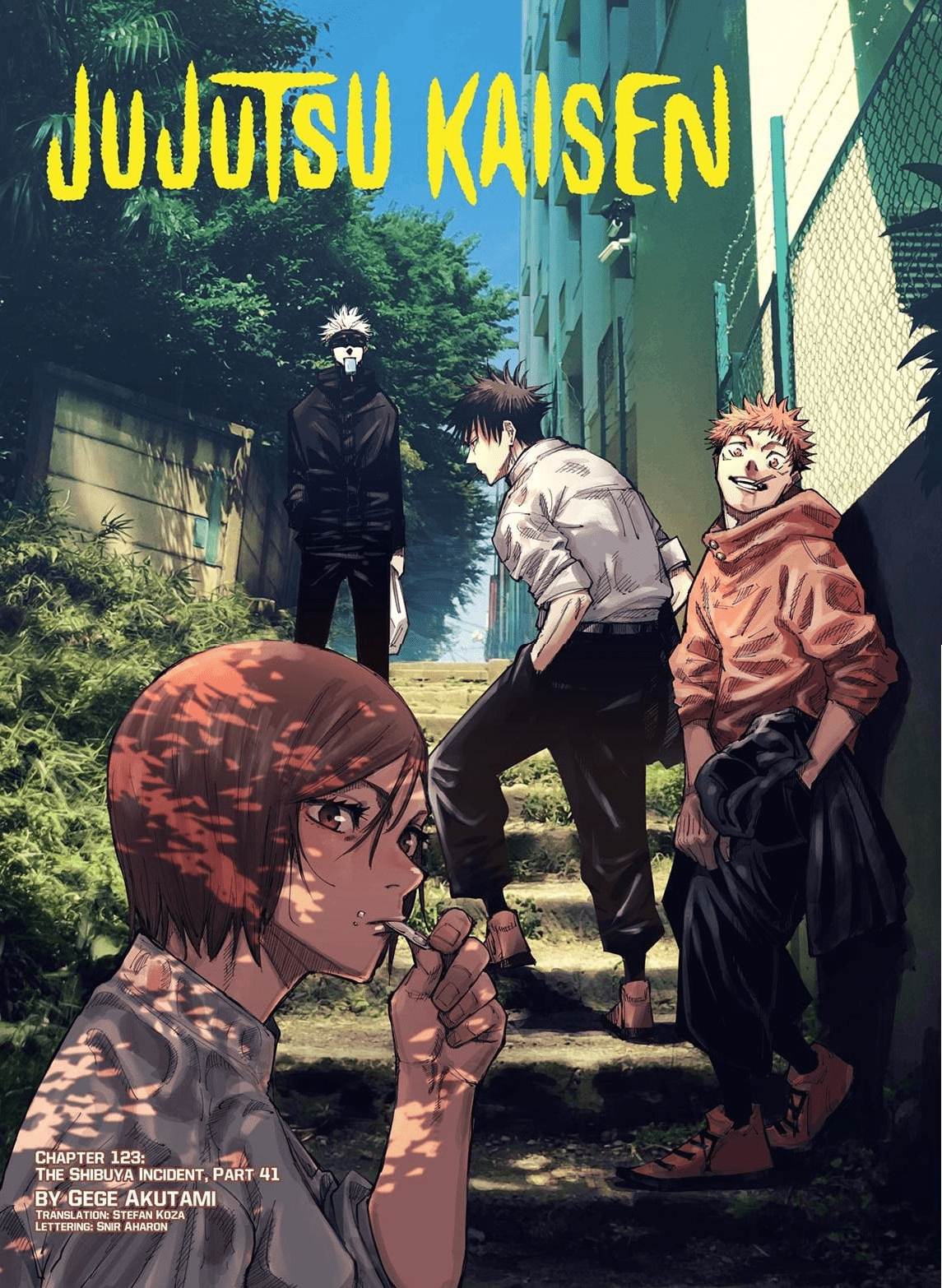JuJutsu Kaisen Manga Chapter 123