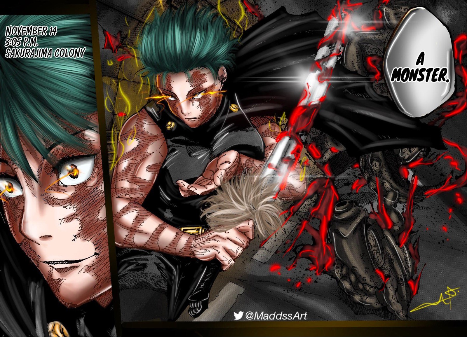 JuJutsu Kaisen Manga Chapter 190