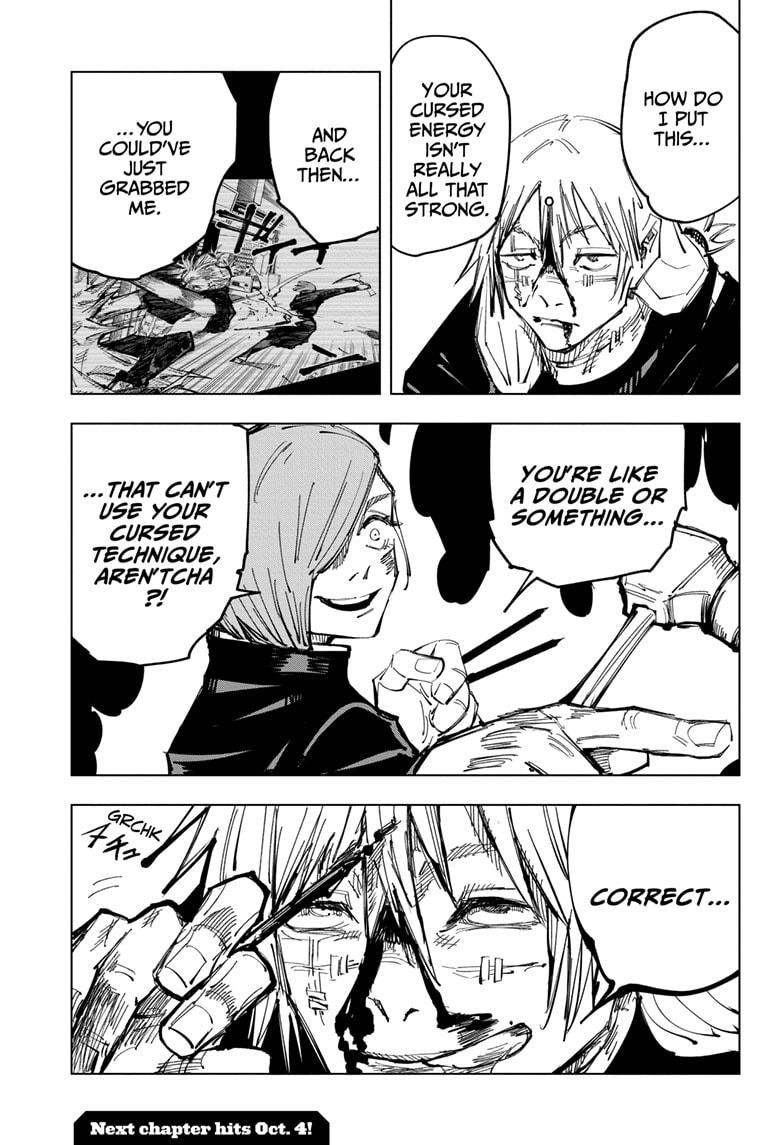 JuJutsu Kaisen Manga Chapter 123