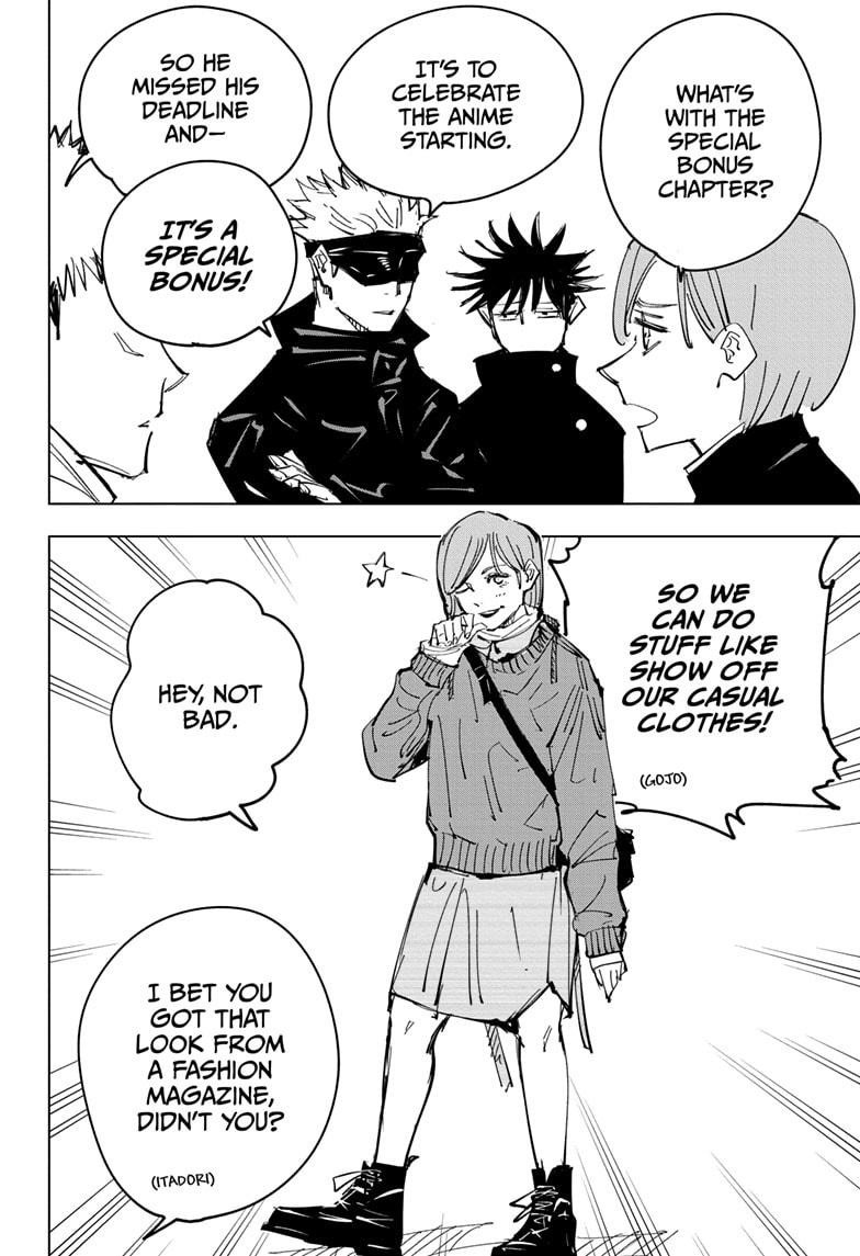 JuJutsu Kaisen Manga Chapter 129
