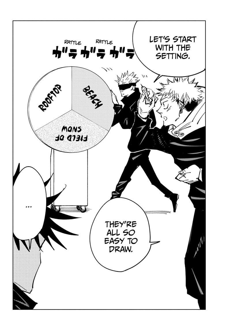 JuJutsu Kaisen Manga Chapter 129