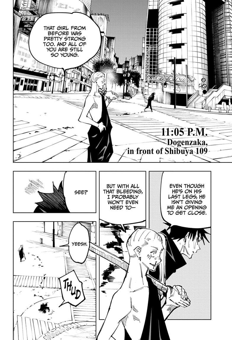 JuJutsu Kaisen Manga Chapter 117