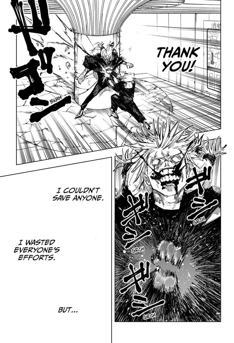JuJutsu Kaisen Manga Chapter 124