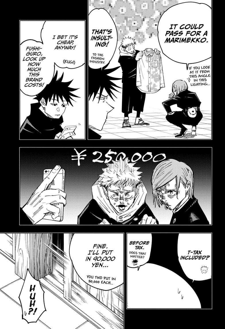 JuJutsu Kaisen Manga Chapter 126