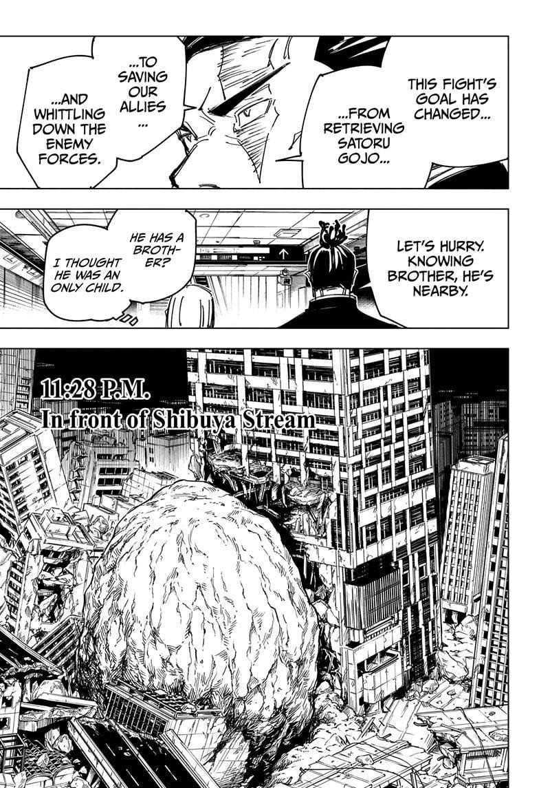 JuJutsu Kaisen Manga Chapter 133