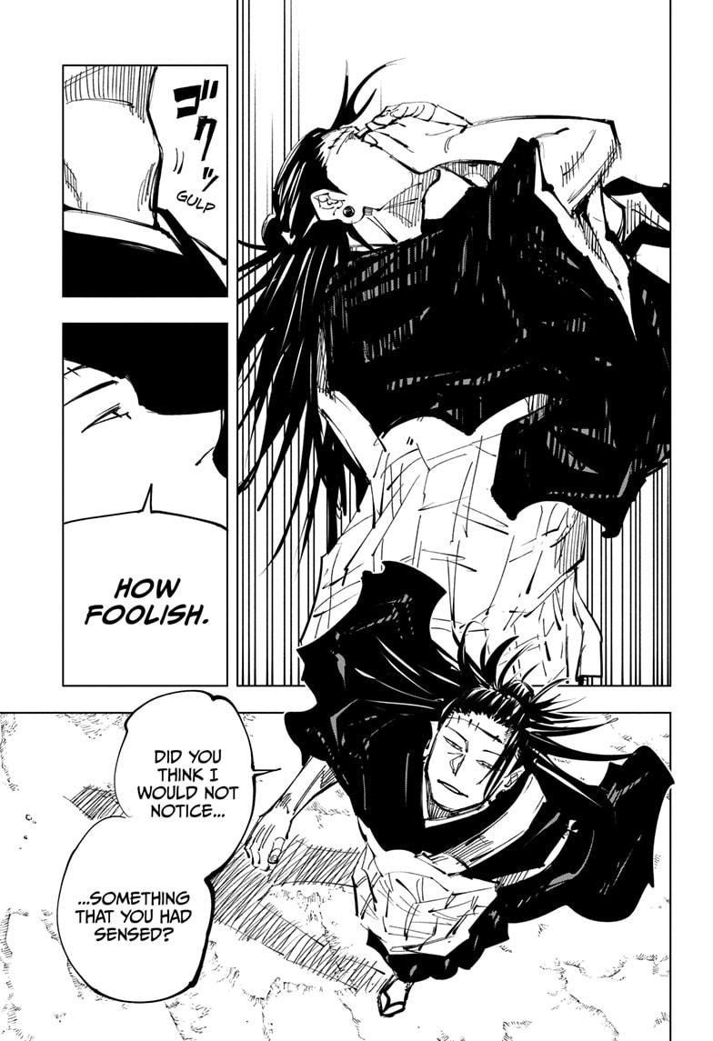 JuJutsu Kaisen Manga Chapter 134
