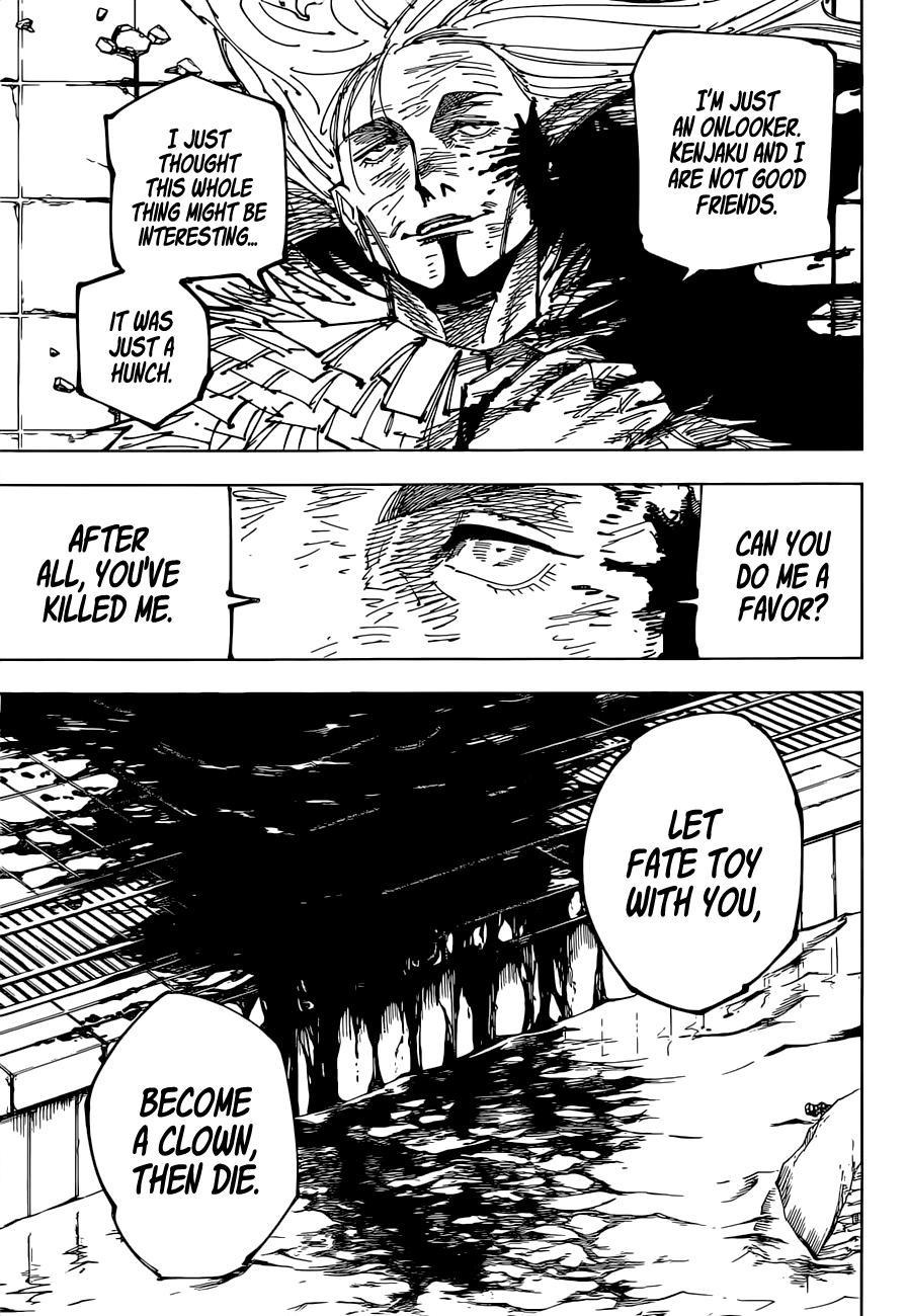 JuJutsu Kaisen Manga Chapter 173