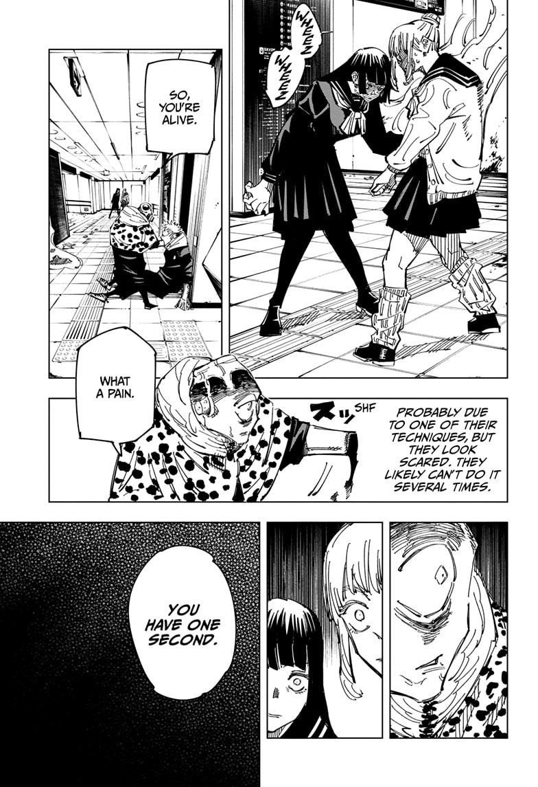 JuJutsu Kaisen Manga Chapter 112