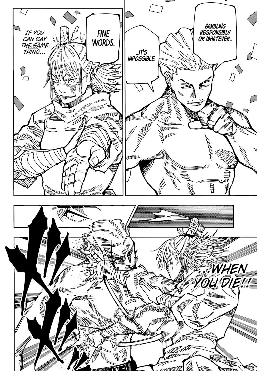 JuJutsu Kaisen Manga Chapter 187