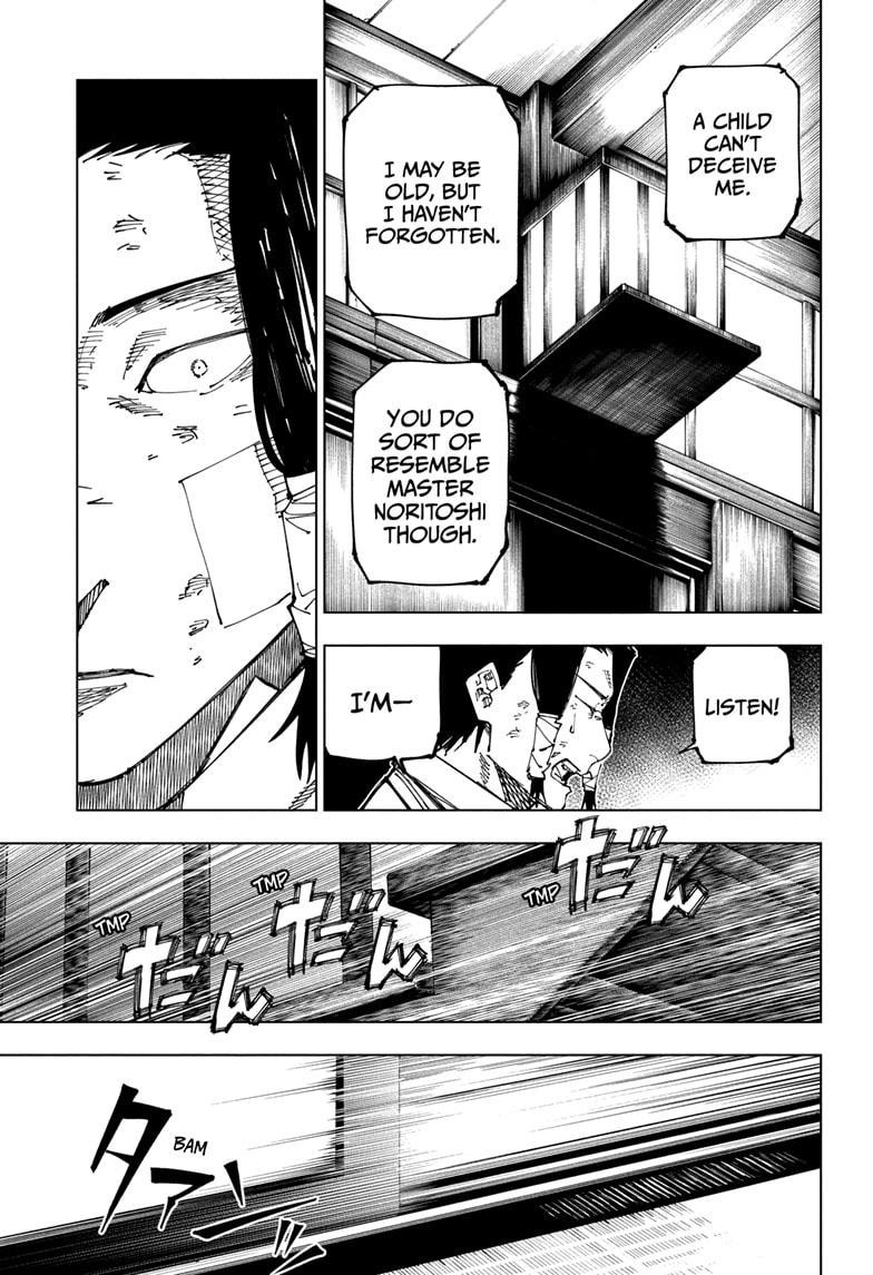 JuJutsu Kaisen Manga Chapter 191