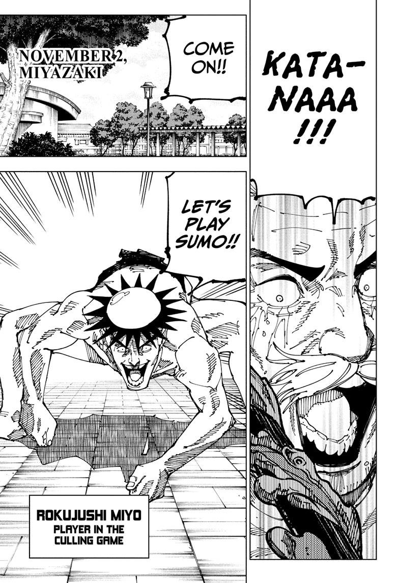 JuJutsu Kaisen Manga Chapter 195