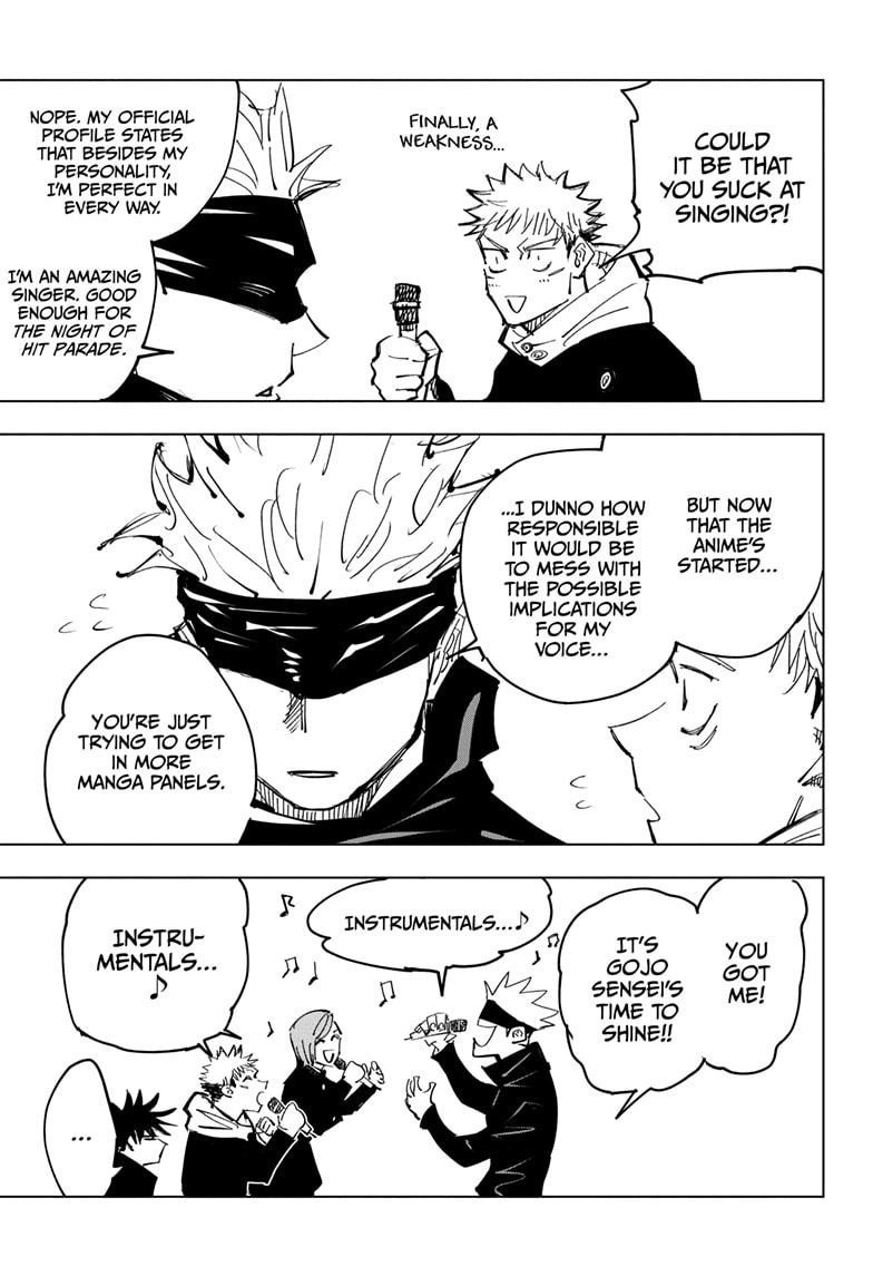JuJutsu Kaisen Manga Chapter 129