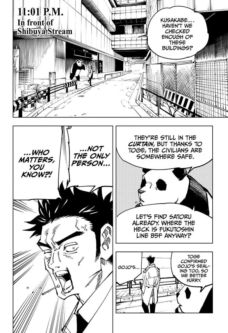 JuJutsu Kaisen Manga Chapter 114