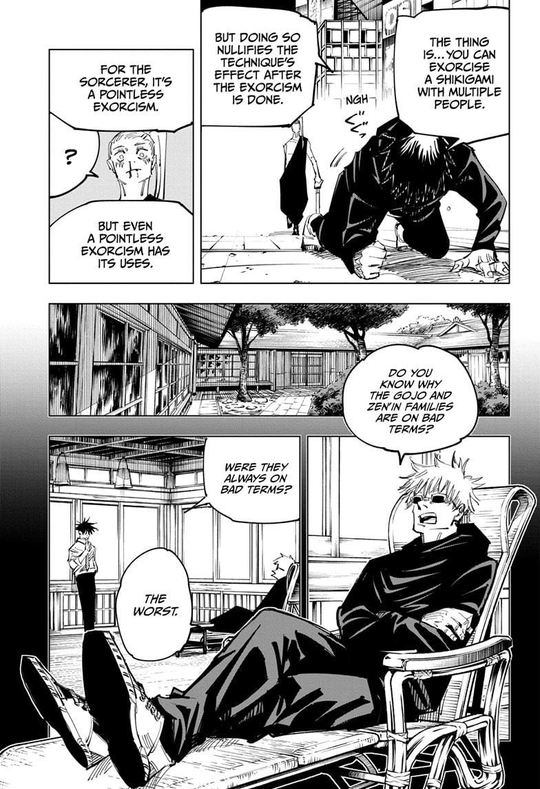 JuJutsu Kaisen Manga Chapter 117