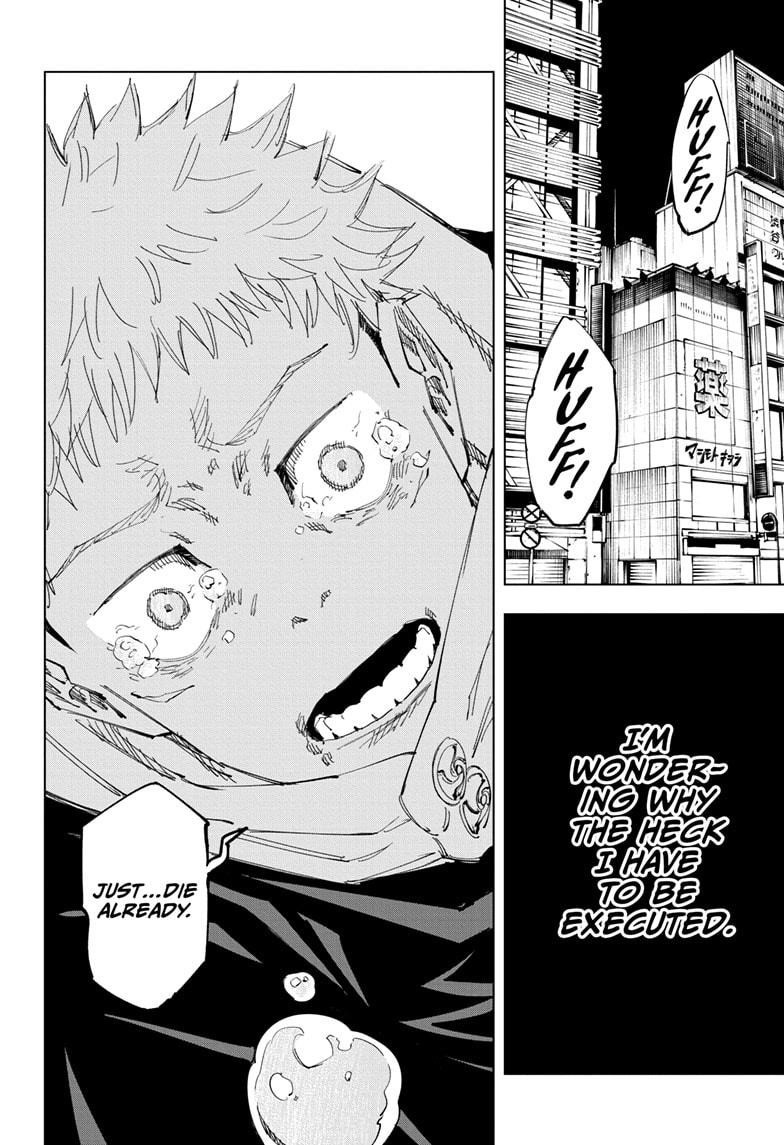 JuJutsu Kaisen Manga Chapter 120