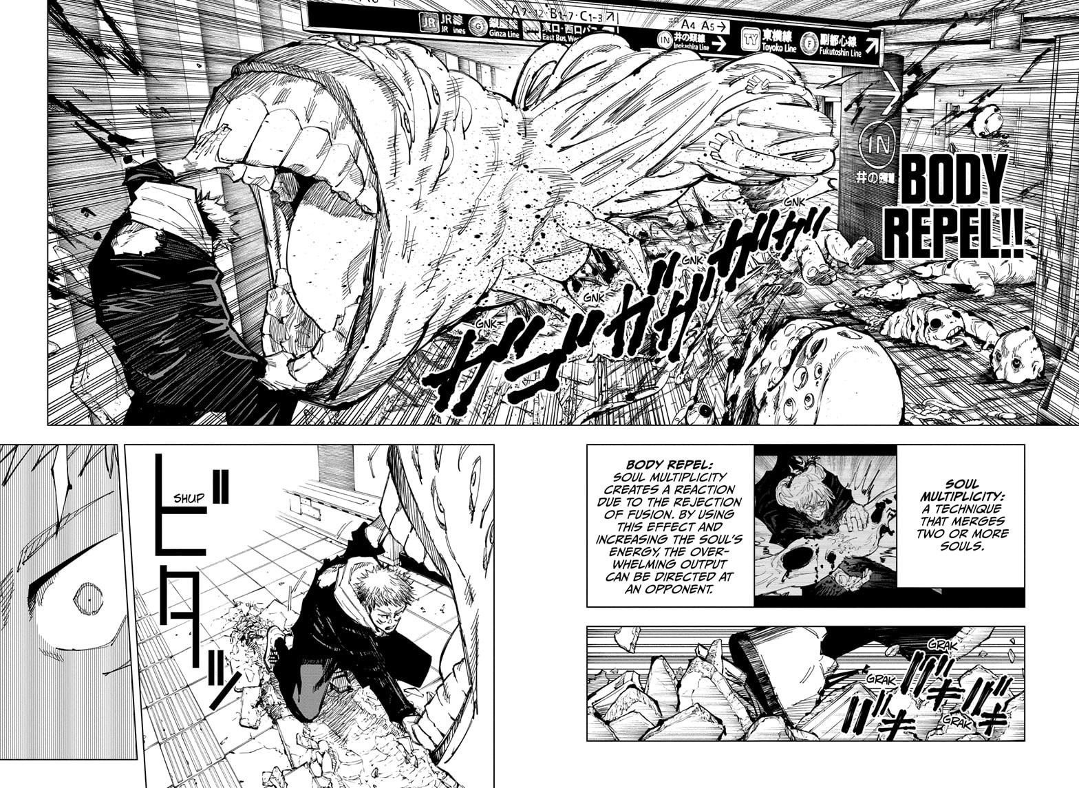 JuJutsu Kaisen Manga Chapter 121