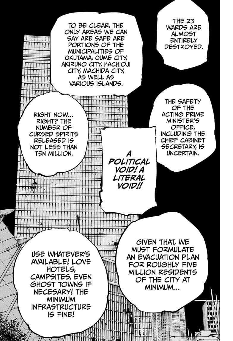 JuJutsu Kaisen Manga Chapter 137