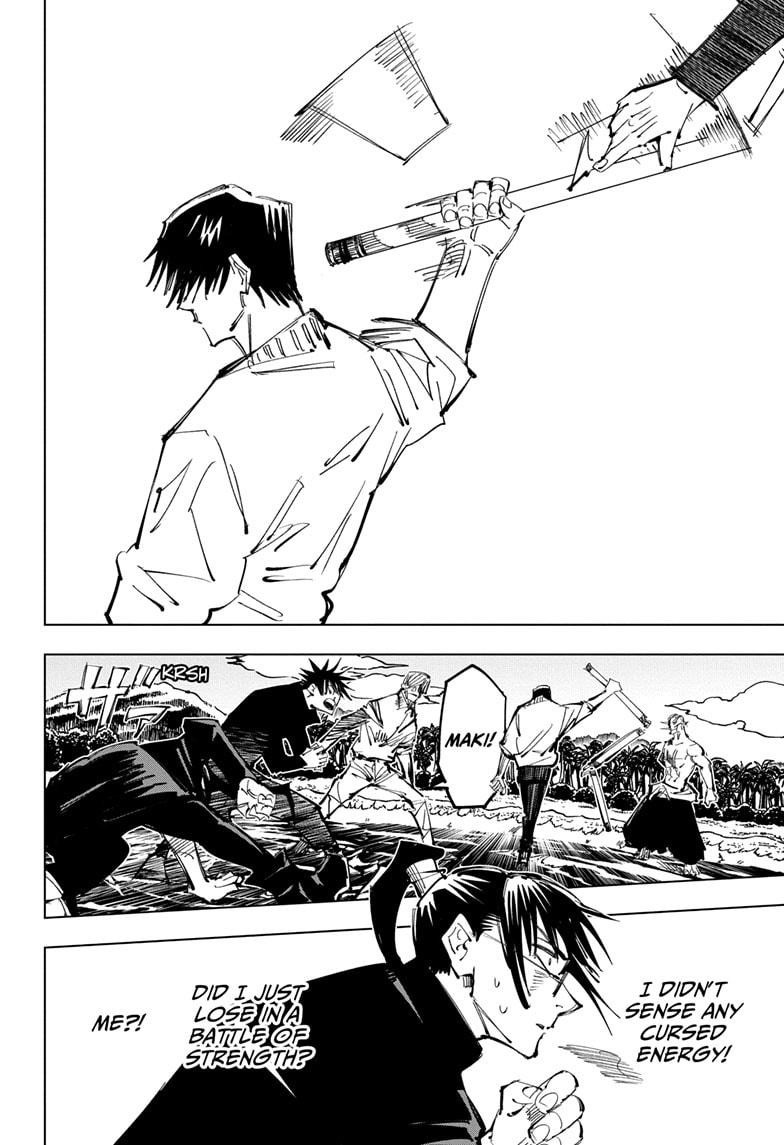 JuJutsu Kaisen Manga Chapter 110