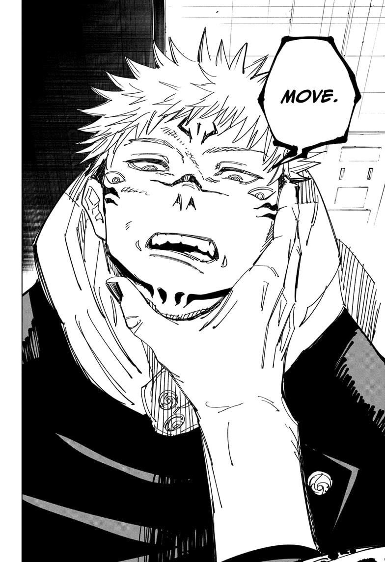 JuJutsu Kaisen Manga Chapter 112