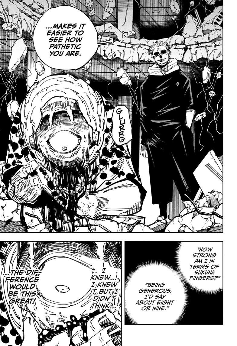 JuJutsu Kaisen Manga Chapter 115