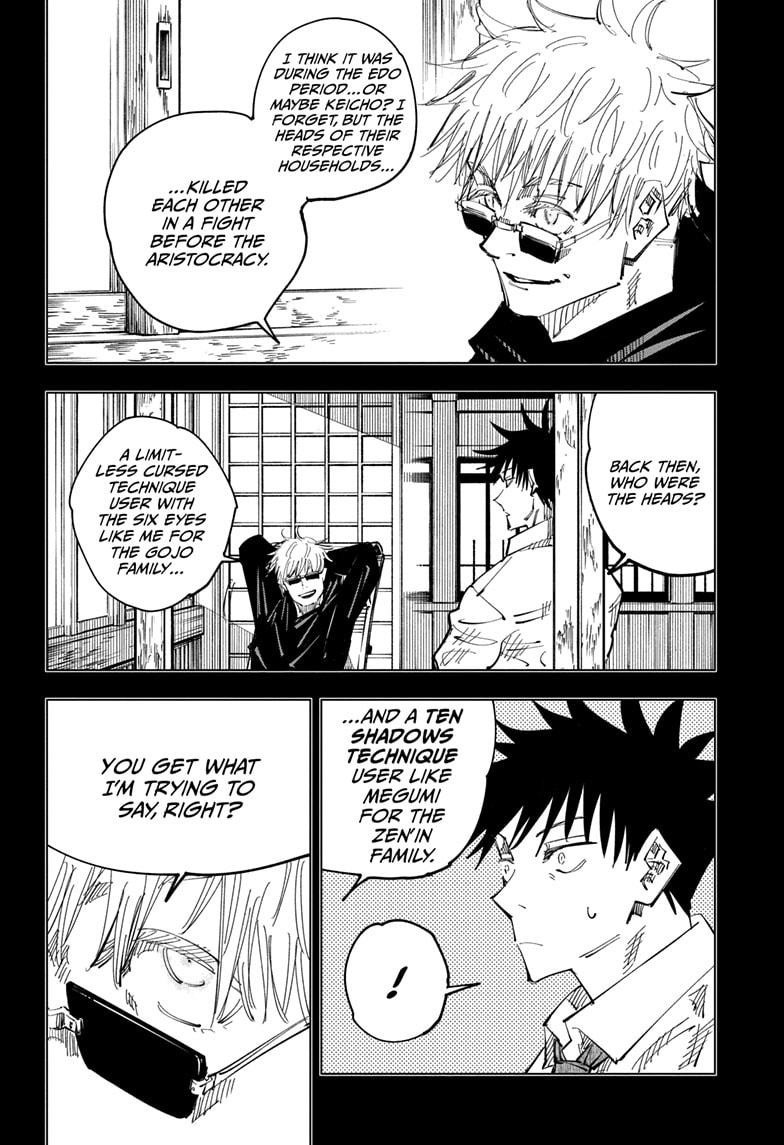 JuJutsu Kaisen Manga Chapter 117