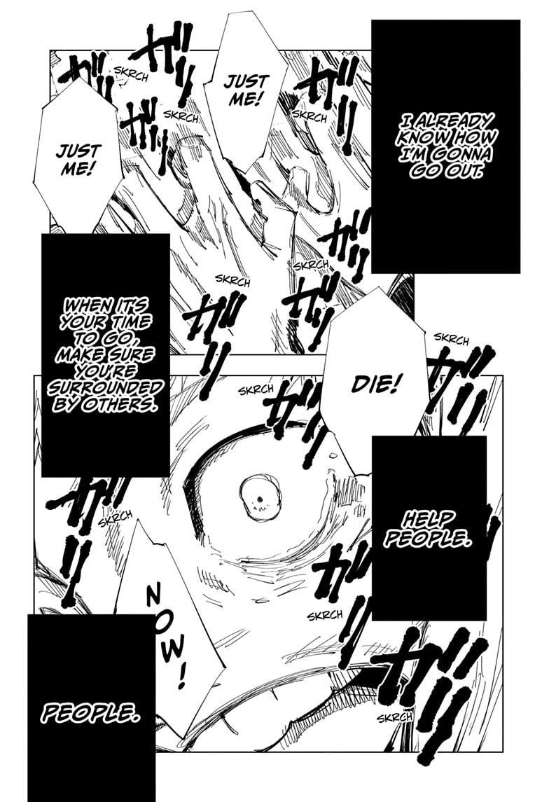 JuJutsu Kaisen Manga Chapter 120